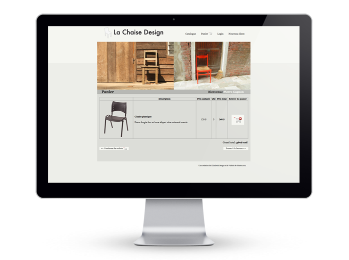 chaise_design_panier